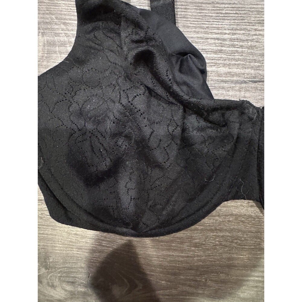 Wacoal Women's Bra, 34DDD, Underwire, Floral Overlay Pattern, Adjustable Straps - Picture 2 of 7